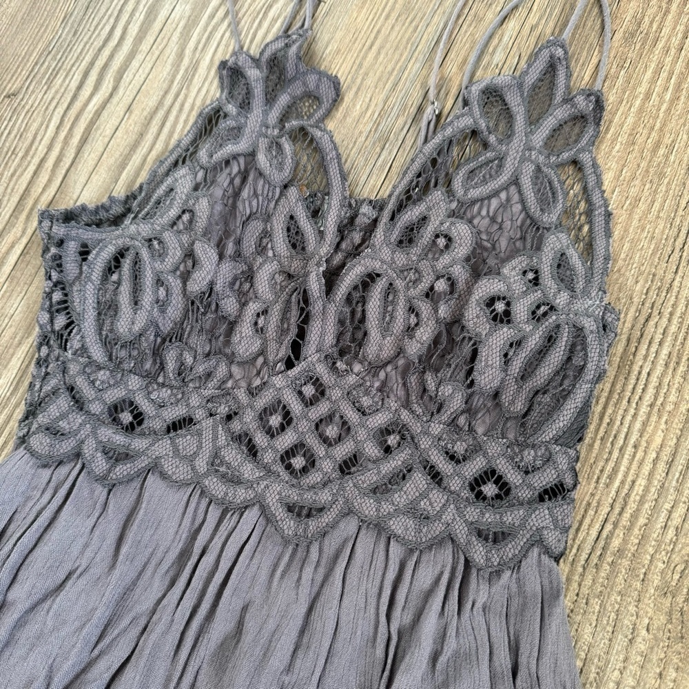 Free People Adela Slip Mini Dress Small - Picture 3 of 5